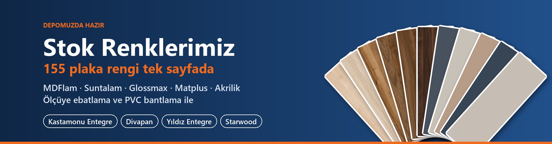 Stok renklerimiz