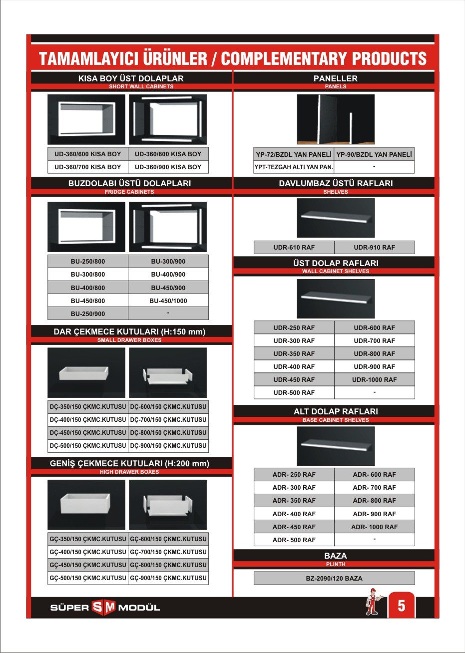 Süper Modül katalog sayfa 5